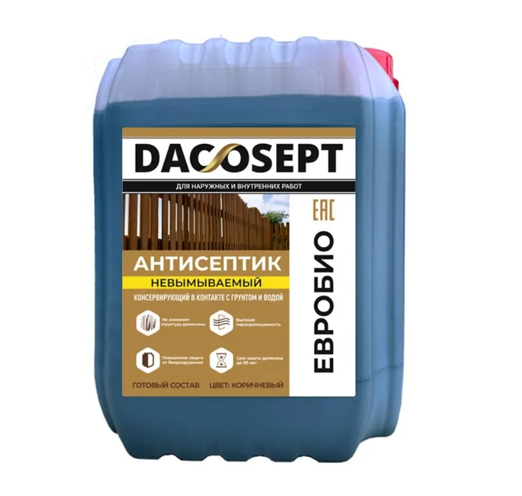 Купить Антисептик ЕвроБио Коричневый 5 кг DACOSEPT