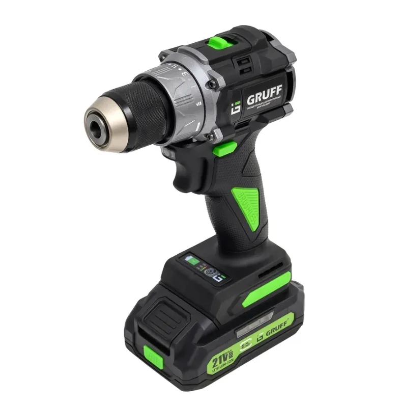 Купить Шуруповерт аккумуляторный Gruff GF-21 21V 2Ач 10 мм