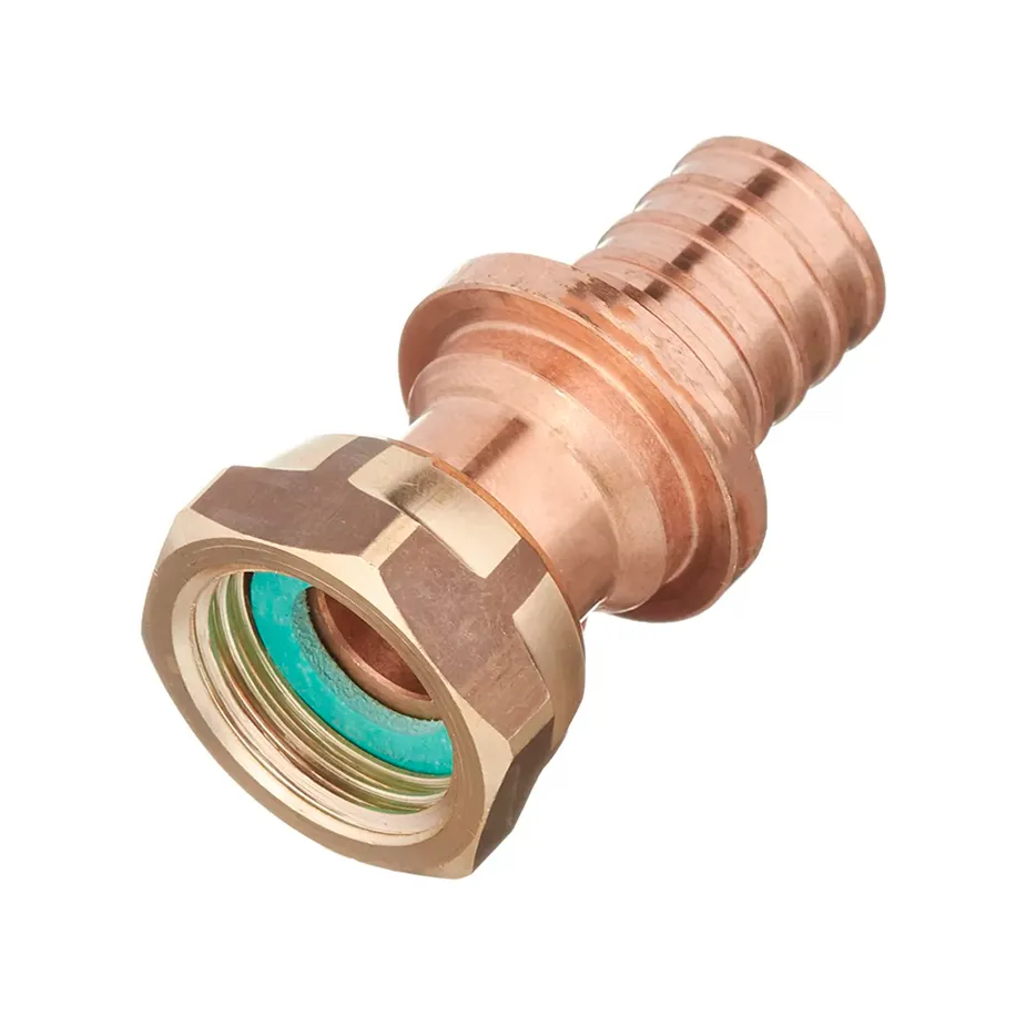 Купить Соединитель прямой 20 мм х 1/2 ВР с накидной гайкой