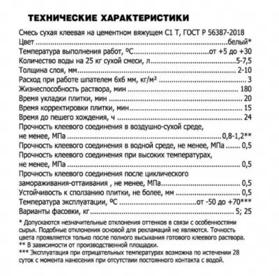 Клей для плитки и камня Unis Белфикс белый 25 кг купить в Москве