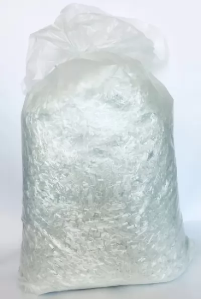 Фиброволокно армирующее из стекловолокна 12 мм, 1 кг купить в Москве