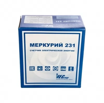 Счетчик электроэнергии Меркурий 231 AT-01 I трехфазный купить в Москве